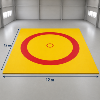 12x12 m Güreş Brandası 2 Renk
